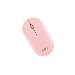 MOUSE WIRLESS OTTICO 3D EGG PINK 1000 DPI 3 TASTI PLUG&PLAY ADJ