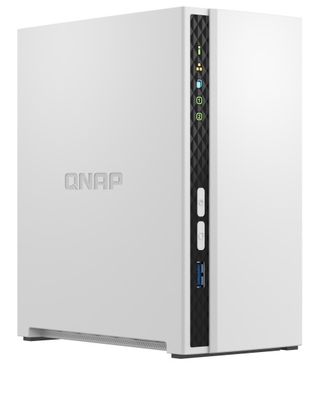 NAS QNAP 2BAY 3,51P GIGA+1P USB3.2 +1P USB2.0 2GB-CPU ARM 2.0GHZ