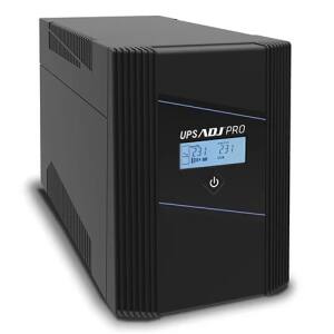 UPS 1,5 KVA DESKTOP LINE INT.PRO SERIES 4*IEC+2*IEC PROT LCD BK ADJ