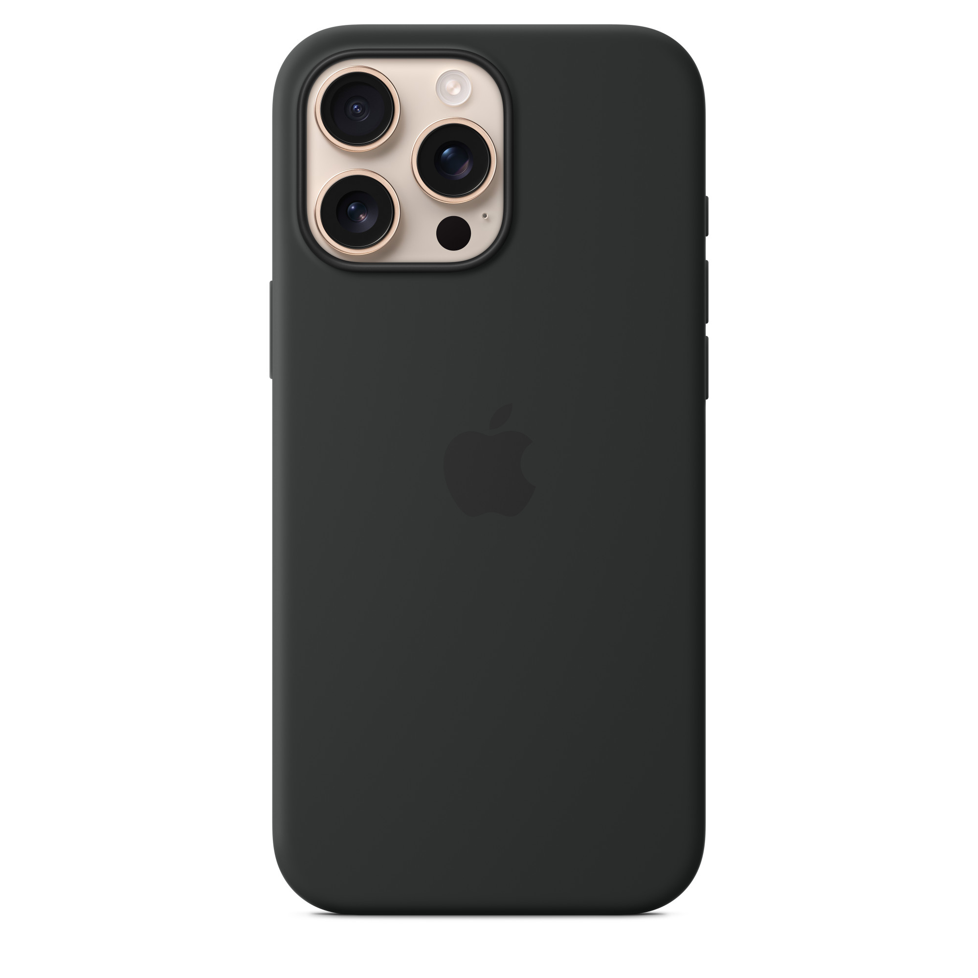 CUSTODIA APPLE IPH.16 PRO MAX NERO SILICONE CON MAGSAFE
