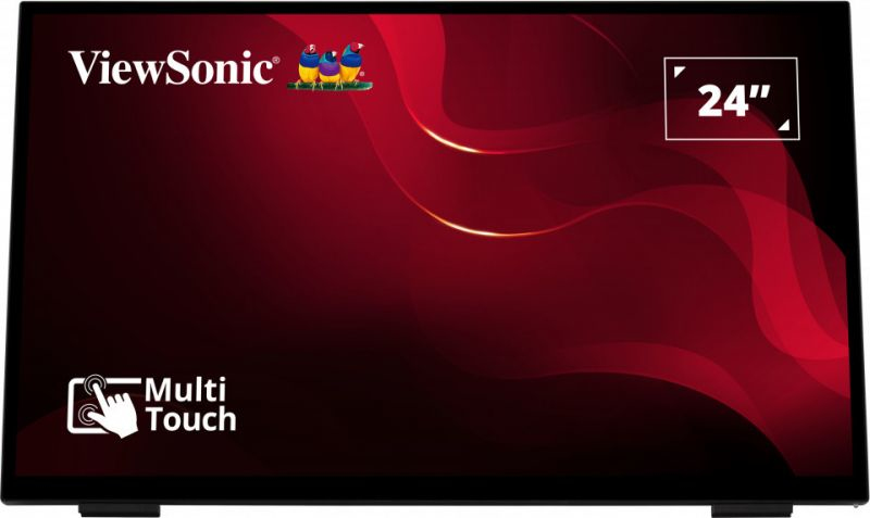 MON TOUCH 24 CAPACITIVE 10POINT MM IPS VGA HDMI DP MM SPEAKER