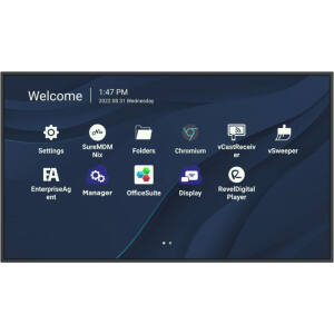 MON 43DS UHD MM DVI HDMI VESA 4K 500NIT 4GB 32GB ANDR 11