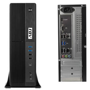 PC I5 16G 1TB H610 W11P I5-12400 BK SSD M.2 2DDR4 V/H ADJ FLEXY