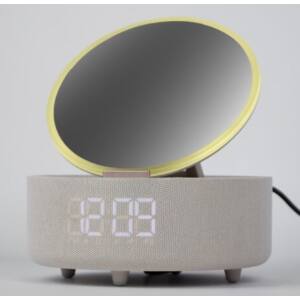 SPEAKER SPECCHIO/LAMPADA/OROL.BEIGE DUDUU MAKE UP BEIGE 15W PC/SMARTPH