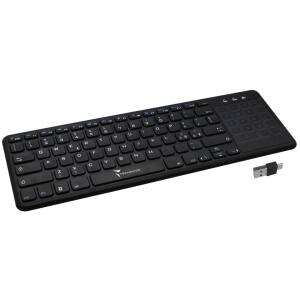 TASTIERA WIRELESS CON TOUCHPAD TECH MADE