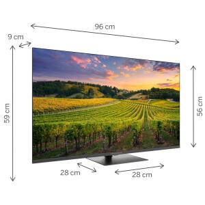 TV 43 THOMSON UHD  SMART 4K QLED T2/C2S2 GOOGLE TV PIEDE