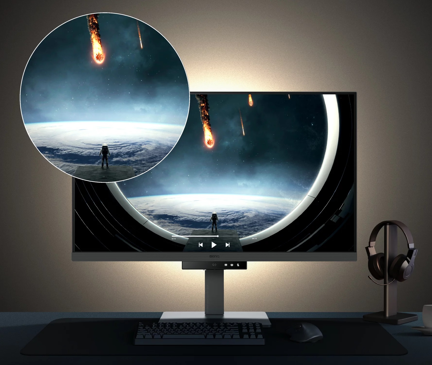 MON 32IPS UHD 4K MM 350CD HDMI DP BENQ RD320U USBC REG ALTEZZA
