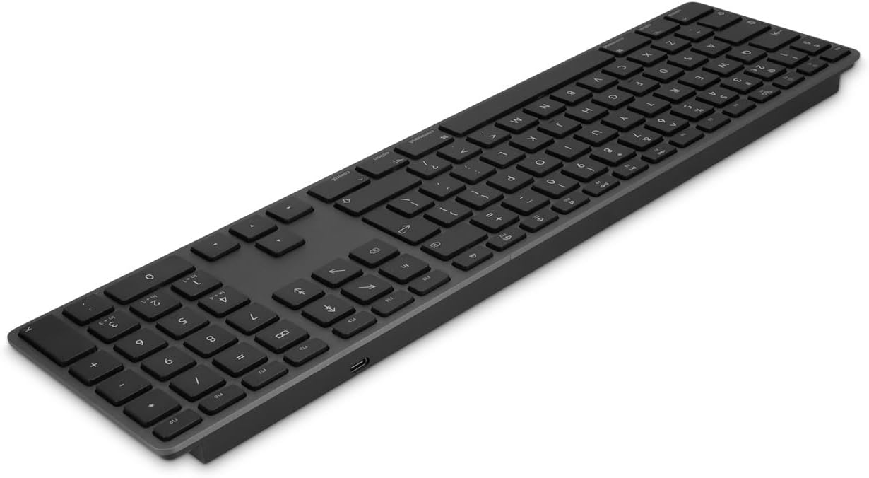 TASTIERA WIFI LMP TAST.NUM.ITA NERA ALLUMINIUM NERA WKB-1234 X APPLE