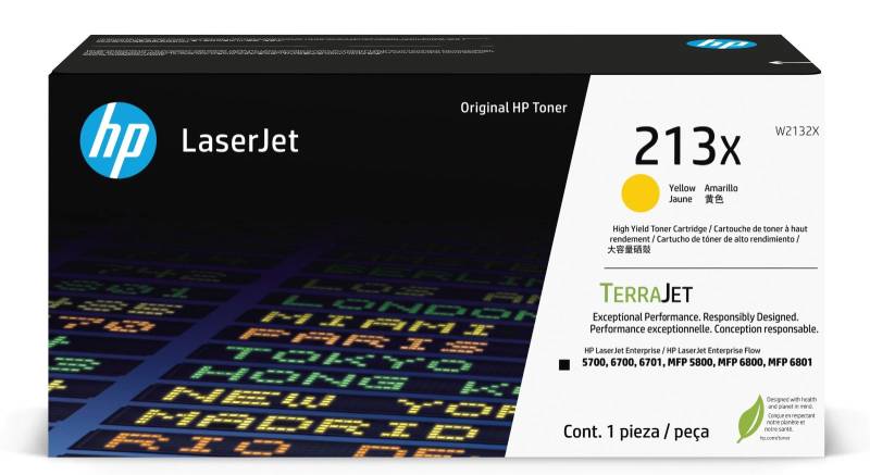 TONER HP 213X GIALLO PER LASERJET ENTERPRISE 6000PAG