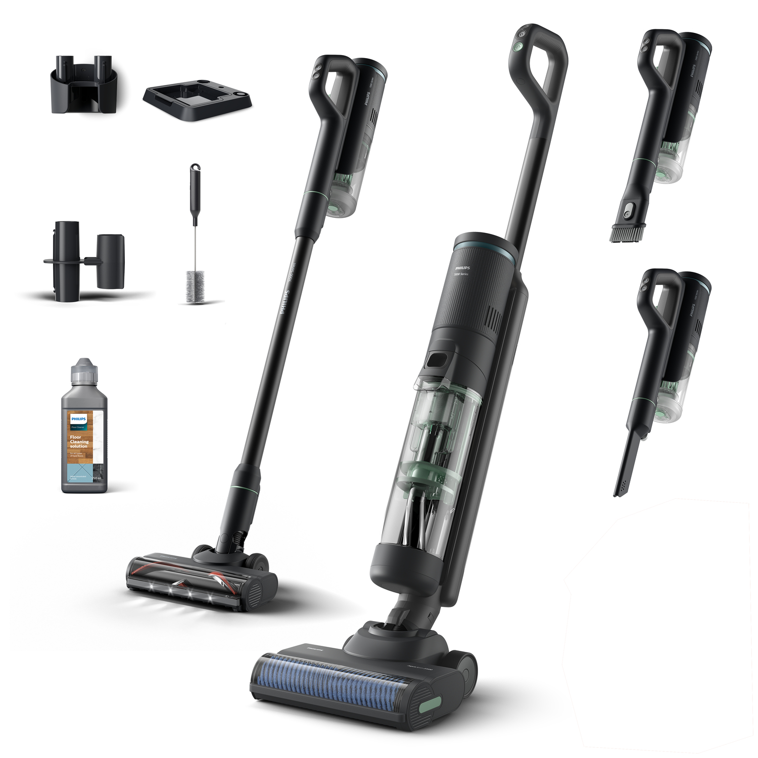 LAVAPAVIMENTI AQUATRIO WETEDRY NEW PHILIPS XW7263/11 CORDLESS
