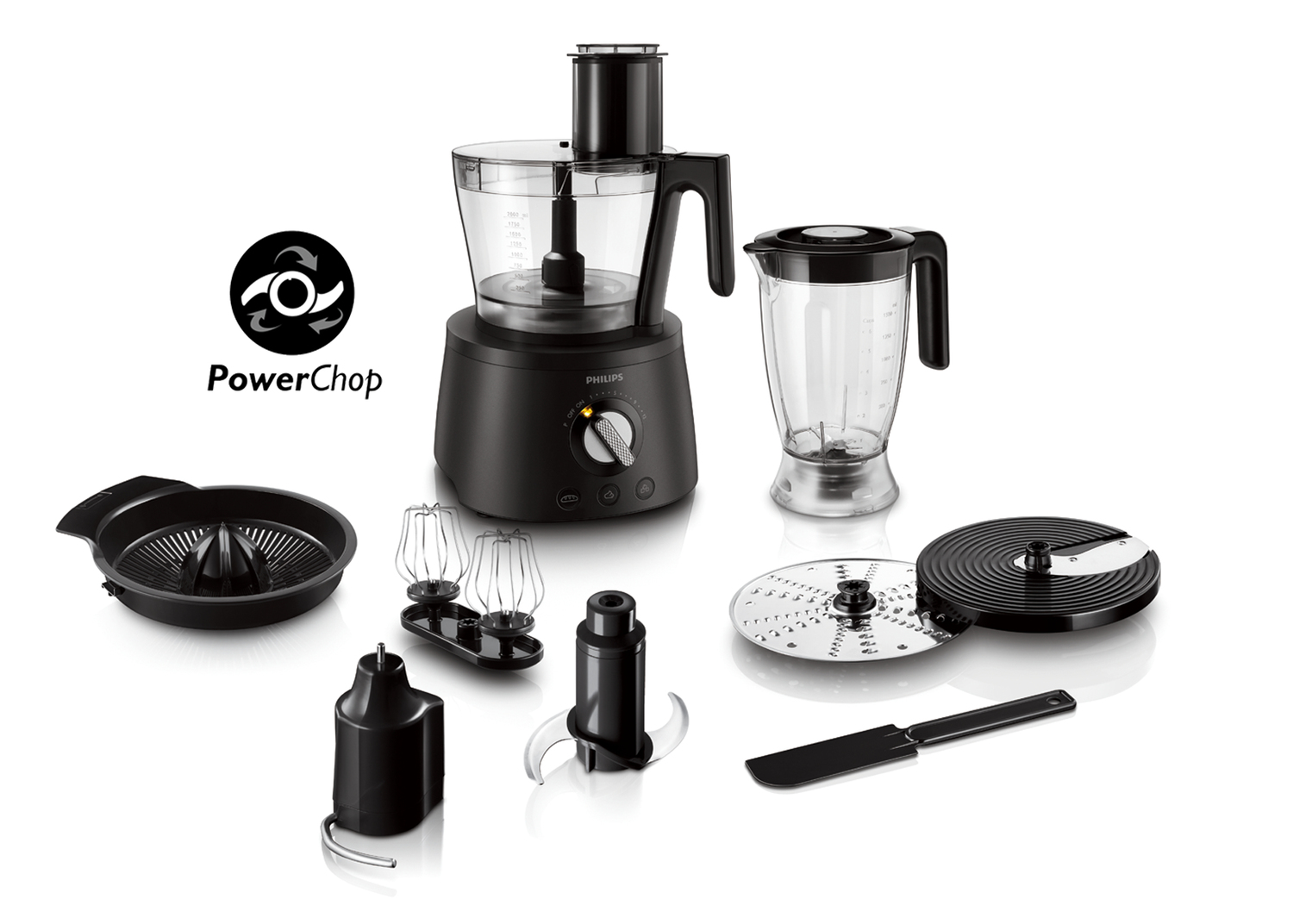 PHILIPS ROBOT DA CUCINA IMPASTO LAME-POWERCHOP SERIE 7000