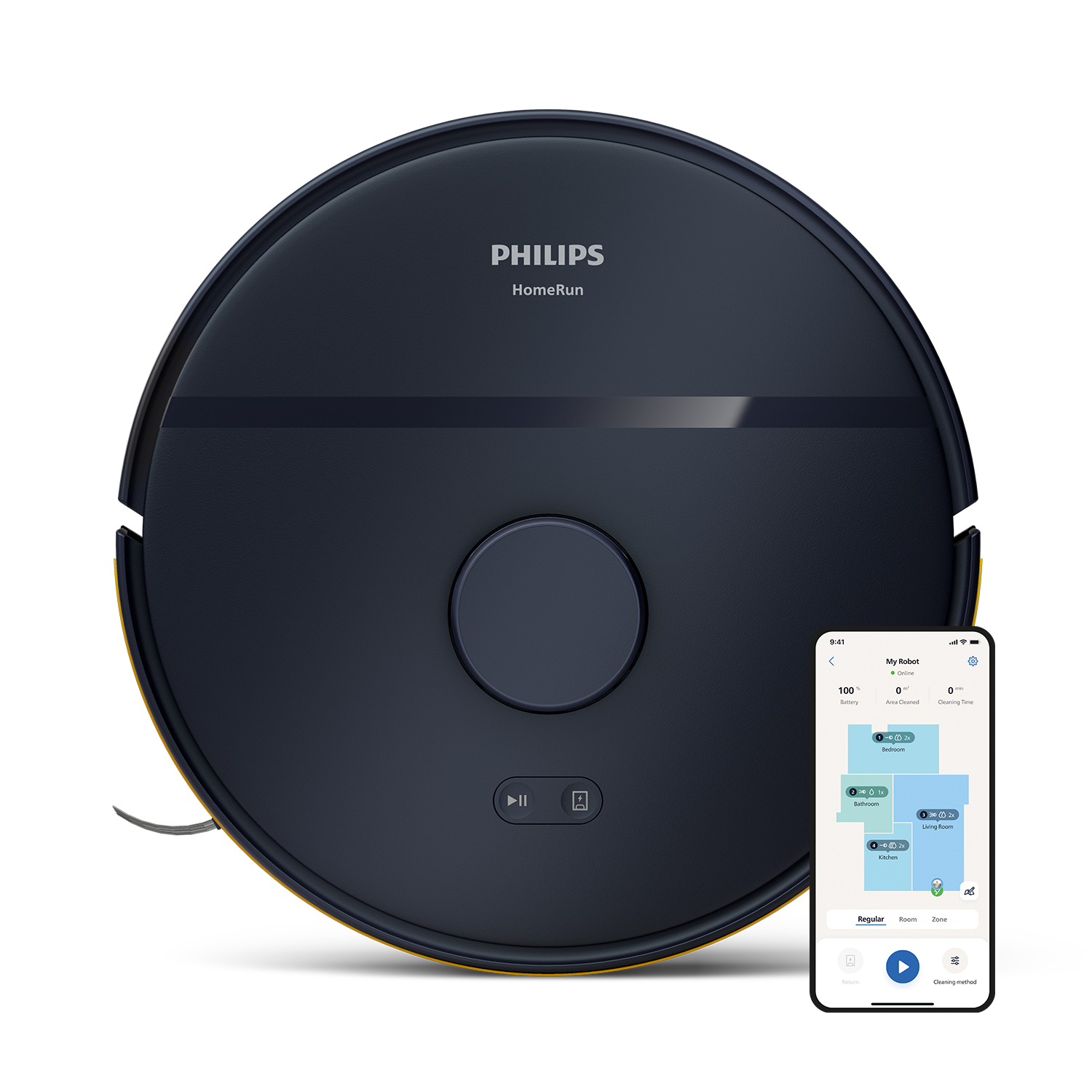 ASPIRAPOLVERE ROBOT PHILIPS XU2000/ ASPIRA CON STAZIONE RICARICA