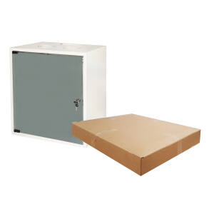 ARMADIO A MURO 19 12 UNIT? 595*540*400MM GRIGIO DISASSEMBLATO