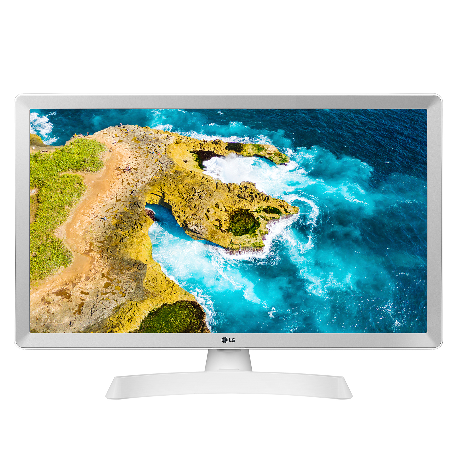 TV MONITOR 23,6 LG HD SMART INTERN ET HDMI VESA DVBT2 DVBS2 BIANCO