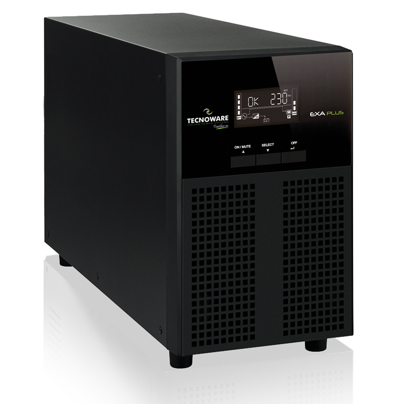 UPS 3 KVA TOWER LINE INT.EXA PLUS TECNOWARE TOGETHER ON