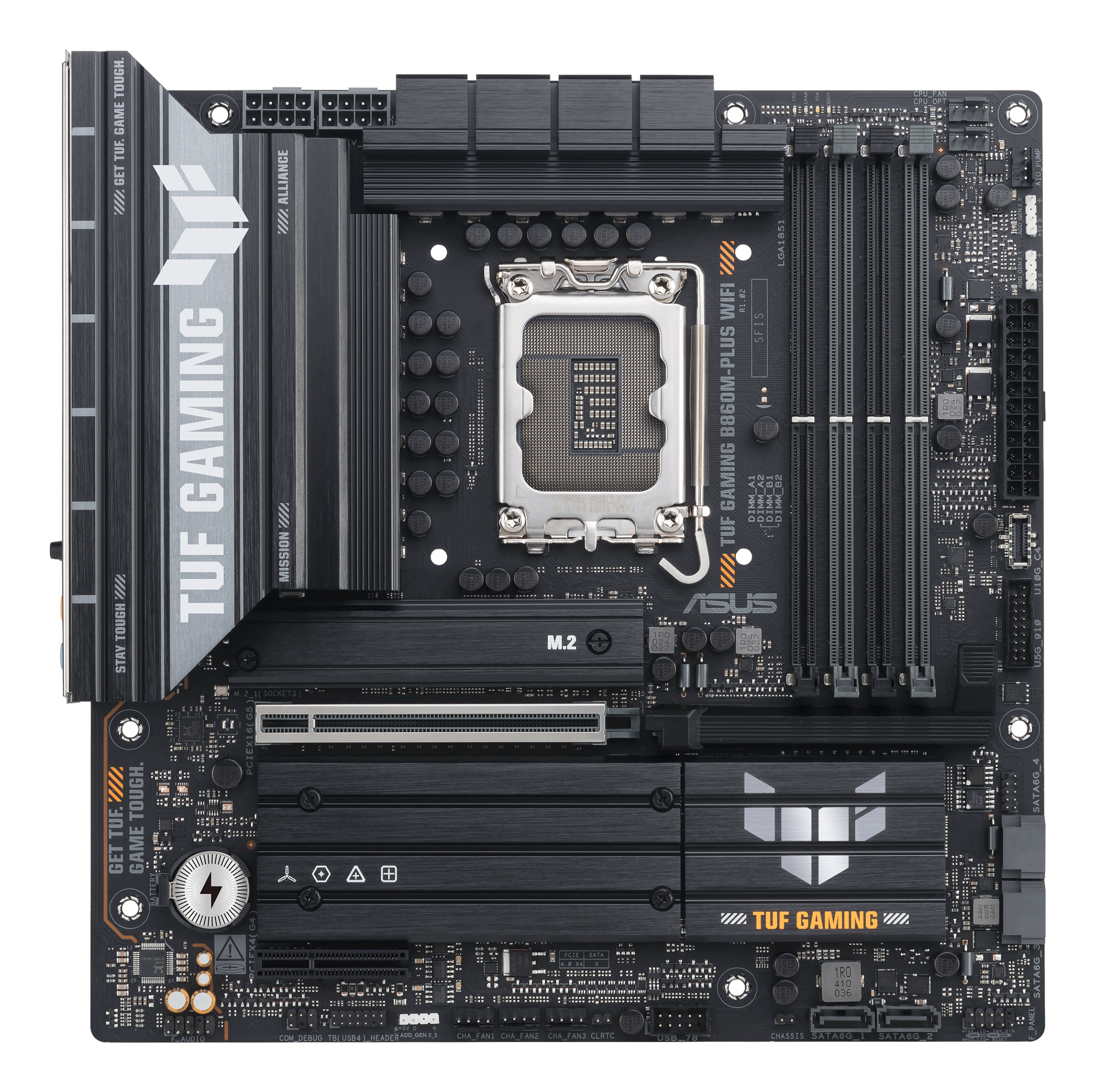 MB ASUS TUF GAMING B860M-PLUS WIFI 1851 4D5 3M2 4S3 1HD/1DP/1USB MATX