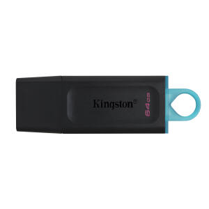 PEN DRIVE 3.2 64GB TYPE-A EXODIA NERO KINGSTON