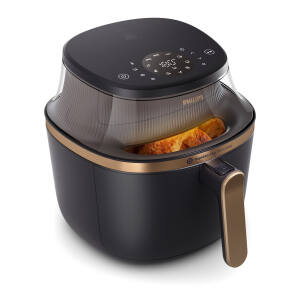 FRIGGITRICE AD ARIA MULTICOOKER XL 6.2 LITRI CON FINESTRA 16PROGRAMMI