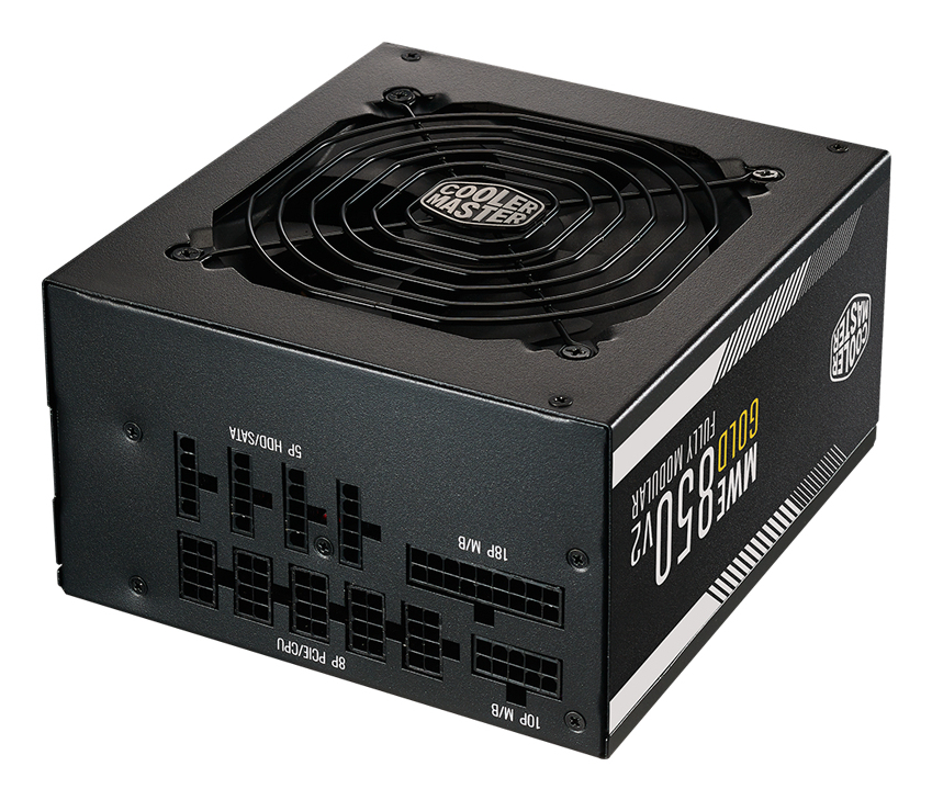 ALIMENTATORE 850W GOLD 80+ MODULARE FAN 120MM V3 230V MWE ATX