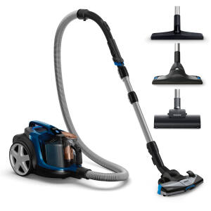 ASPIRAPOLVERE TRAINO SOLIDO 900W PHILIPS FC9745/09 SENZA SACCO HEPQ
